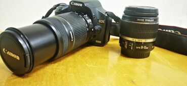 canon eos 500d: Canon 500d efs 55-250mm + Bonus 18-55 mm Фотоаппарат кенон Есть