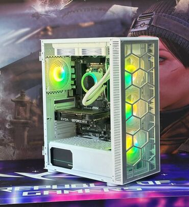kompüterlər satış: Amd Ryzen 5 7600X + RTX 3060 Ti 8GB videokart ile sizler ucun gamer