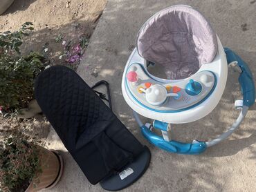 детская коляска с большими колесами: Детский комплект для ухода и развития. В набор входит: - Ходунки для