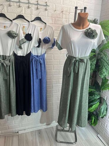 bele haljine sa vezom: A-Dress Other sleeves