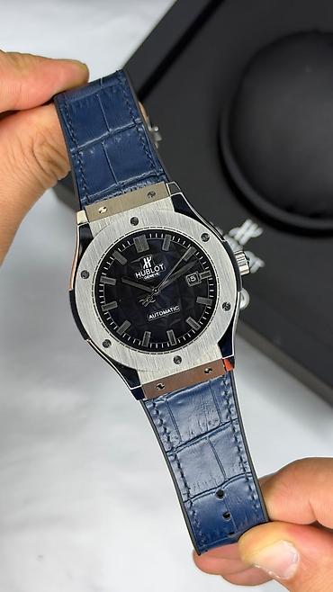 saat alanlar: Yeni, Qol saatı, Hublot, rəng - Mavi — 9