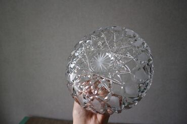 Вазы: Винтажные хрустальные вазы ( нюанс: у каждой скол на горлышке) — 22