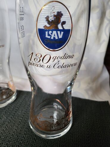 Čaše: Case za pivo Lav premium Bavaria Rastalove. Case vintaz sve na njima — 15