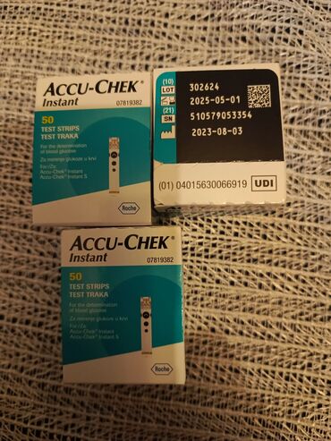 accu chek guide trake: Accu chek Instant . Nove trakice