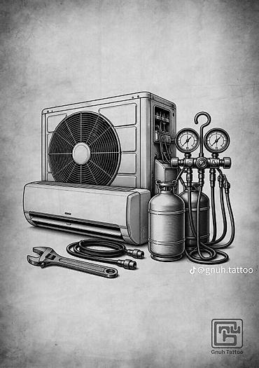 Услуги по установке и обслуживанию кондиционеров (HVAC) - Монтаж at lalafo.kg Услуги по установке и обслуживанию кондиционеров (HVAC) - Монтаж