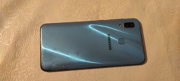 sim nomre: Samsung A30, 64 ГБ, цвет - Синий, Отпечаток пальца, Две SIM карты
