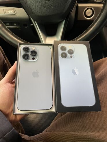 Apple iPhone: IPhone 13 Pro, Новый, 256 ГБ, Sierra Blue, Коробка, 79 % — 1