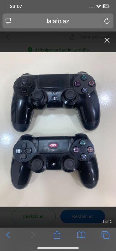 en ucuz playstation: Satılır yuxarıdaki 50 manata təcili işlək vəziyyətdədi orginal 30