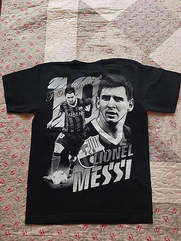 messi: Мужская футболка, S, Новый, цвет - Черный — 4