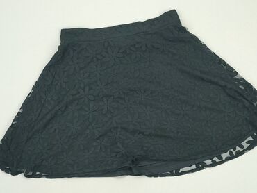 czarne spódnice jeansowe z przetarciami: Spódnica, FBsister, M, stan - Dobry