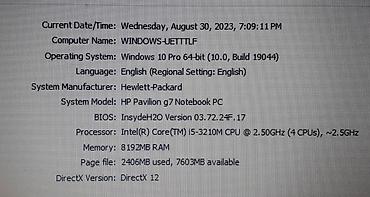 pavilion dv6: İşlənmiş HP Pavilion, 17.3 ", Intel Core i5, 256 GB, Ünvandan götürmə — 5