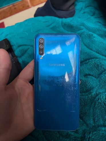 Samsung: Samsung Galaxy A50, 64 GB, rəng - Mavi, Face ID