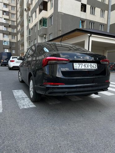Skoda: Skoda Rapid, qara rəng, sedan gövdə. Texniki və komfort — 8