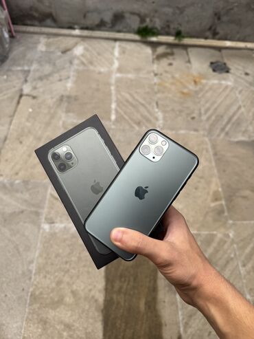 iphone 11 ağ: IPhone 11 Pro, 64 ГБ, Matte Midnight Green, С документами