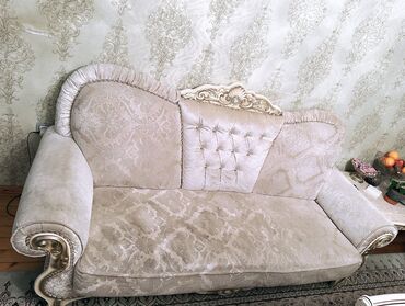 islenmis divan kreslo satilir: Б/у, Классический диван, 2 кресла, Диван