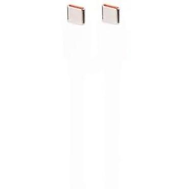 Kablovi za telefone: USB-C na USB-C kabl – bel - Konektori: USB Type‑C (muški) na USB — 10