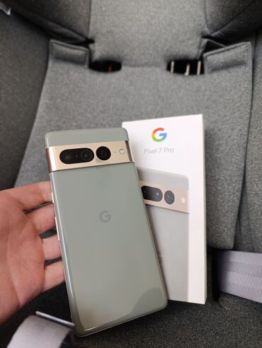 берекет грант телефон: Google Pixel 7 Pro, Колдонулган, 128 ГБ, түсү - Боз, 1 SIM, eSIM