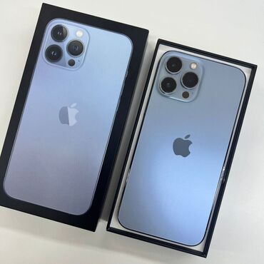 Apple iPhone: IPhone 13 Pro, Новый, 128 ГБ, Sierra Blue, Коробка, 85 %
