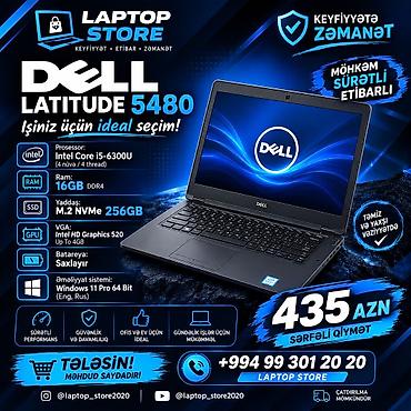 💻 Dell Latitude 5480 — 435 AZN 🔥 Möhkəm, sürətli və etibarlı