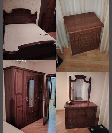 спальни италия классика: İkinəfərlik çarpayı, Dolab, Termo, İşlənmiş