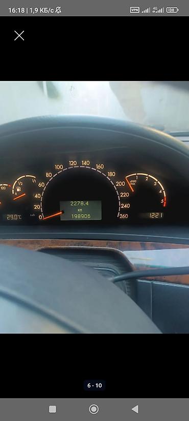кабина мерс сапог: Mercedes-Benz S-Class: 2002 г., Дизель, Седан — 6