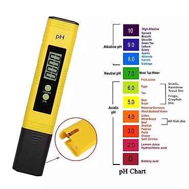 ph meter: Ph metr suyun ph səviyyəsini ölçən cihaz orijinal suyun ph — 3