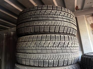 17 5 мост: Шины 225 / 50 / R 17, Зима, Б/у, Пара, Легковые, Япония, Bridgestone — 1