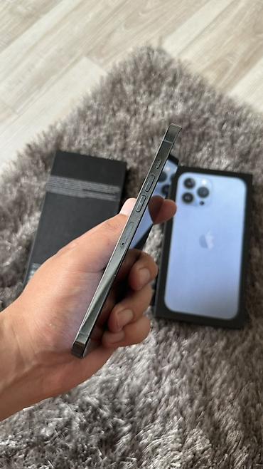 redmi note pro 13: IPhone 13 Pro Max, Б/у, 512 ГБ, Sierra Blue, Коробка, 100 % — 2
