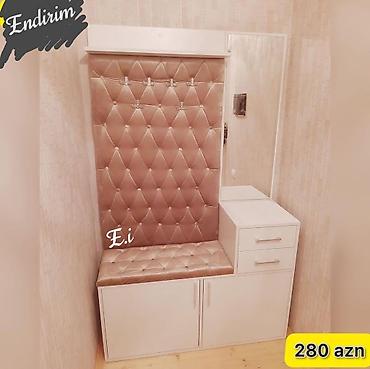 Dəhliz dolabları: Yeni, 2 qapılı, Güzgülü, Bej, Açılan, Düz dolab — 1