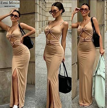 Haljine: ✅Maxi haljina sa izrezima – S M L velicine
✅2200 din — 1