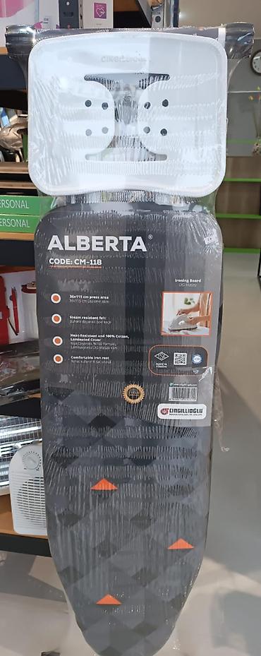 Ütüləmə lövhələri: ALBERTA ütü masası – Code: CM-118 - Ütüləmə səthi: 36 × 115 sm - — 1