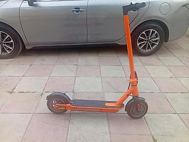 Электротранспорт: Elektrik skuter – narıncı rəngli, şəhər istifadəsi üçün komfortlu və — 7