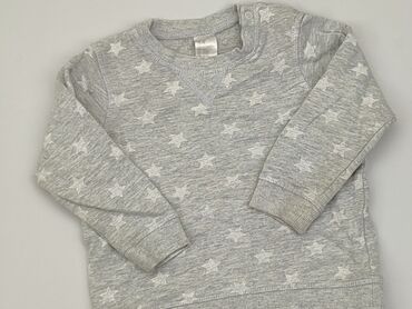 sweterek na szydełku dla niemowlaka: Bluza, H&M, 9-12 m, stan - Dobry