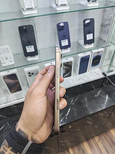 apple ipad 9: IPhone 16 Pro Max, 512 GB, Desert Titanium, Zəmanət, Simsiz şarj, Face ID — 4