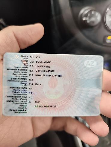 04 maşınlar: Kia Soul: 1.6 l | 2012 il Universal — 2