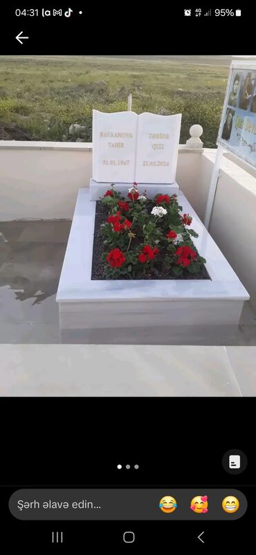 Başqa xidmətlər: !-qəbir ve abidə daşlarının sifaRiŞi qəbuL olunuR.çatdırma — 6