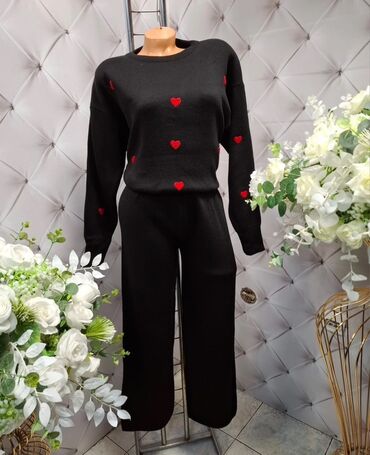 Kompleti: 🔥Ženski pleteni komplet – džemper i pantalone ❤️❤️ NOVOO trikotazni — 8