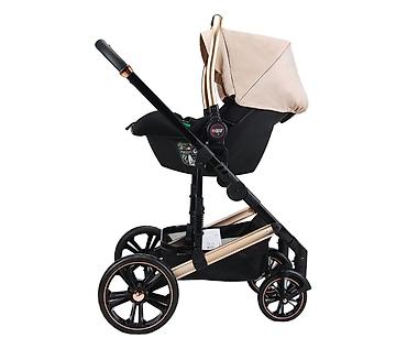 prsluci za devojcice h: BBO MegaMove Set – 2u1 kolica sa I-Size autosedištem, Latte (SKU — 8