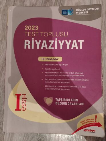 Seyflər: 1 ci hisse toplu riyaziyyat 2023
3 manat
