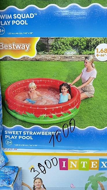 радужные: Надувные детские бассейны Bestway Варианты на выбор: - Круглый — 3