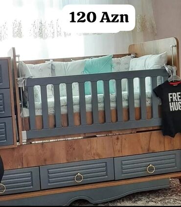 madeyra usaq mebelleri ve qiymetleri: Oğlan və qız üçün, Beşik