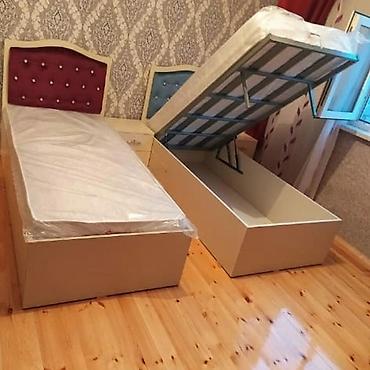Новый, Односпальная кровать, С подъемным механизмом, С матрасом, Без выдвижных ящиков, Россия at lalafo.az — 2 Новый, Односпальная кровать, С подъемным механизмом, С матрасом, Без выдвижных ящиков, Россия — 2