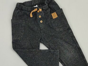 spodnie skorzane czarne: Spodnie materiałowe, So cute, 1.5-2 lat, 92, stan - Bardzo dobry