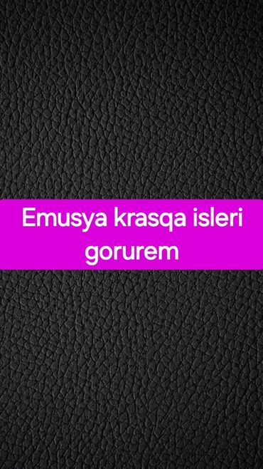 Plitə işləri: Emusya isleri gorurem
