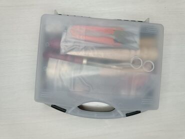 Курсы шитья: Набор по работе с кожей. пробойники, кромкорезы, стикер, ножницы — 12