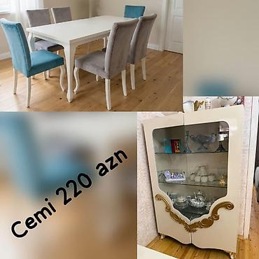 ucuz kunc divan: Qorka ve masa desti birlikde cemi 220 azn unvan H.Aslanov odenisle — 1