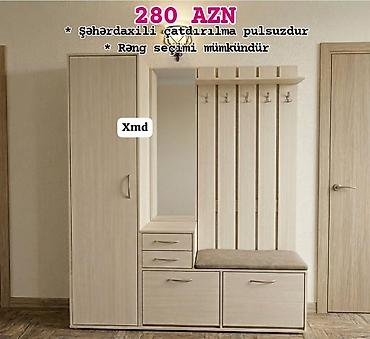 taxta dolab: Dəhliz üçün çoxfunksiyalı mebel dəsti - Qiymət: 280 AZN - Şəhərdaxili — 1