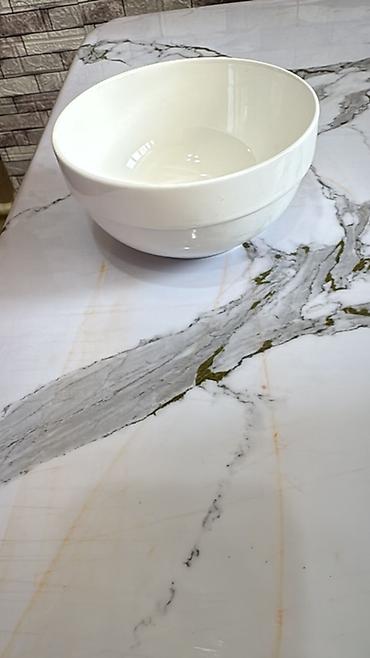 Наборы посуды: Набор белой посуды из керамики/фарфора в классическом минималистичном — 2