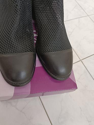 Botinka və botilyonlar: Qadın üçün qara mesh botilər 37 ölçüdə. "Byt shoes" Türkiyə markası — 12