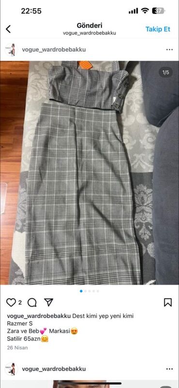 Gündəlik donlar: Gündəlik don, Midi, Zara, M — 105